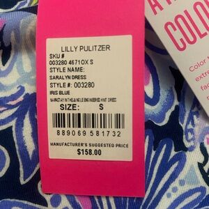 Lilly Pulitzer Saralyn Dress in Blue and Pink